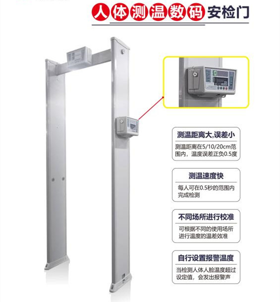 体温检测安检门